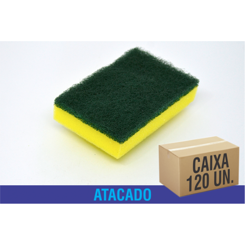 ESPONJA LAVA LOÇA  DUPLA - FACE FLASH LAVE 1x1 = Para comprar Ligar no WhatsApp da Empresa Nº.19-99694.7462